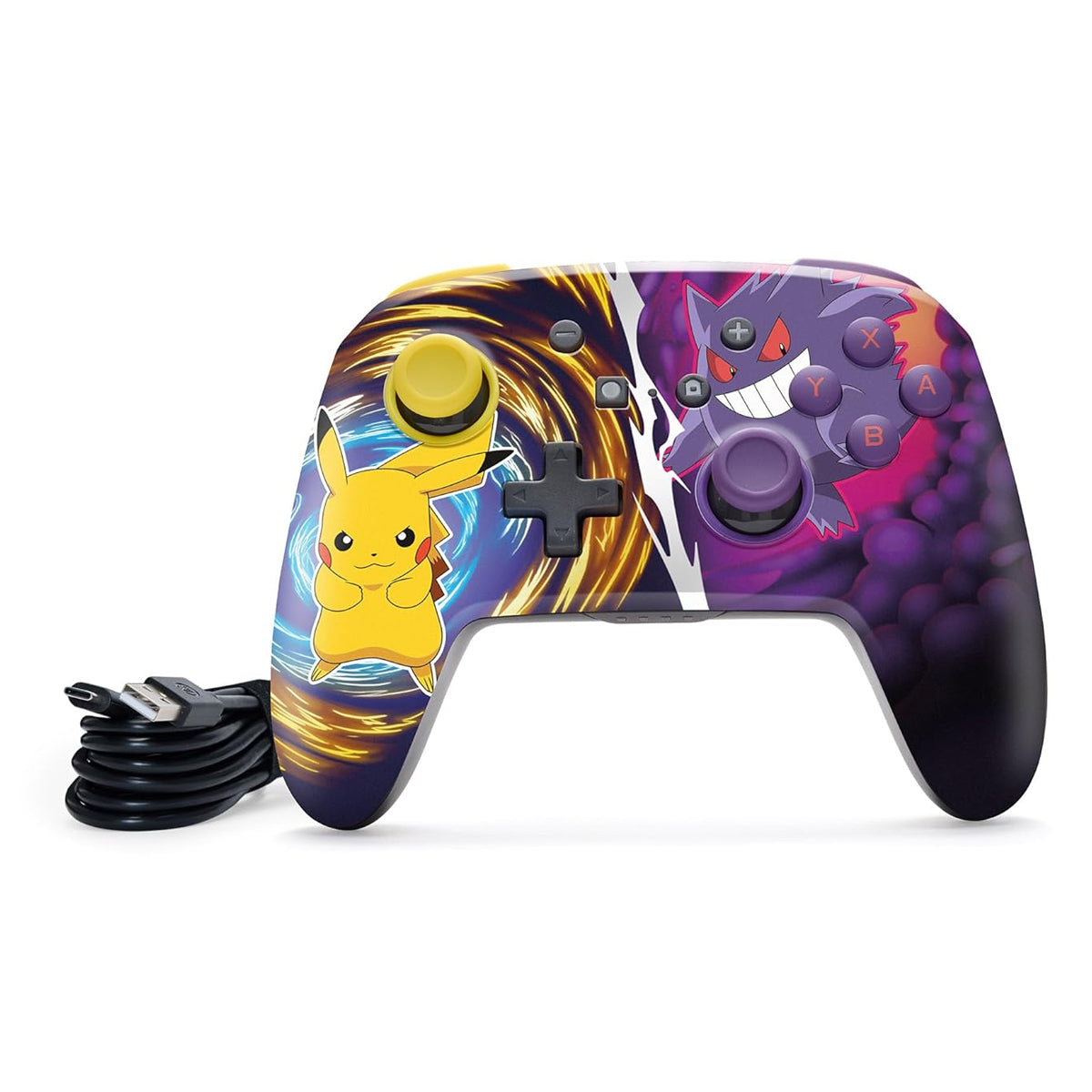 PowerA Pokemon Enhanced Wireless Controller for Nintendo Switch (Pikachu Vs Gengar) (NSGP0420-01)