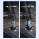 Ugreen 2-Port USB-C PD + USB-A QC 30W Fast Car Charger (EC305/25845)