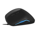 ApaxQ MV-185U Ergonomic Wired Vertical Mouse (Black)