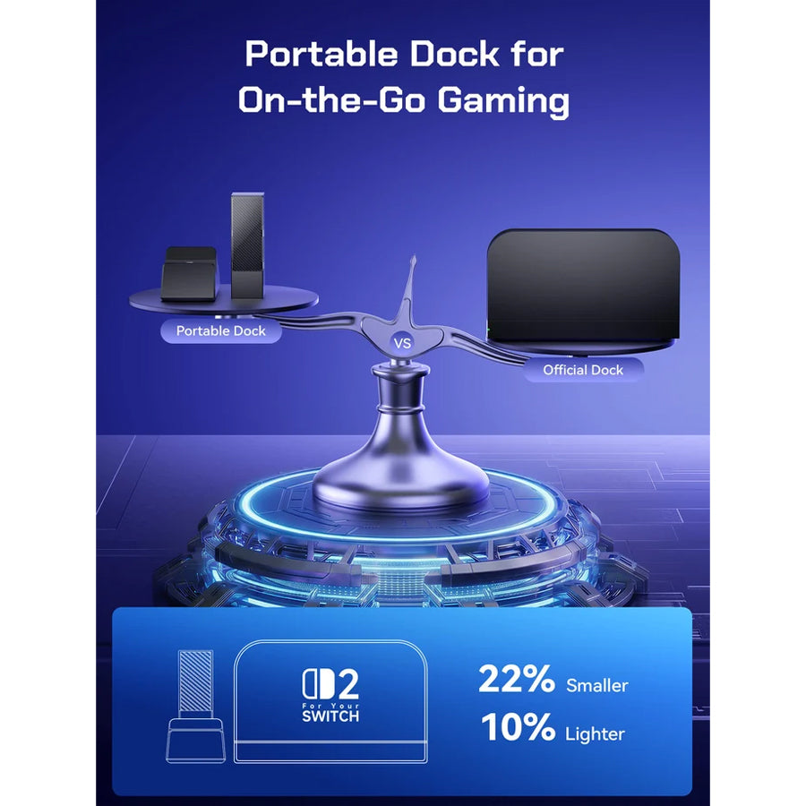 JSAUX 7-in-1 Multifunctional Docking Station for Nintendo Switch 2
