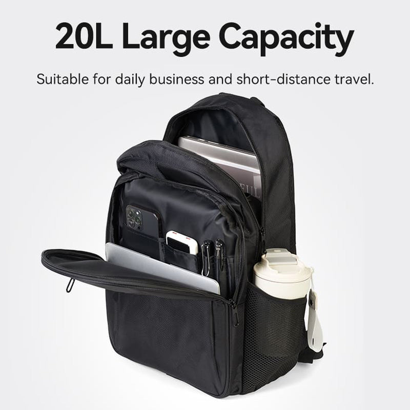 Vention Water-Repellent Laptop Backpack - 20L (Black) (KRMB0)