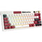 Royal Kludge RK M65 Tri-Mode RGB 66 Keys Hot-Swappable Mechanical Keyboard Famicom (Cream Switch, Beige Switch)
