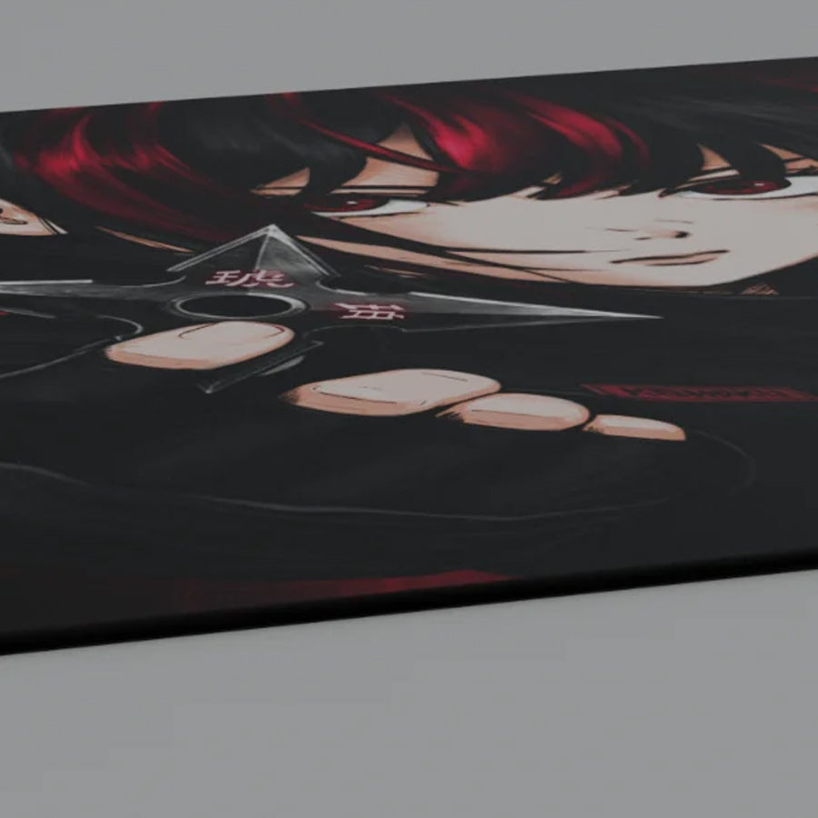Tekkusai Kohaku Glass Mousepad (500x450x2mm)