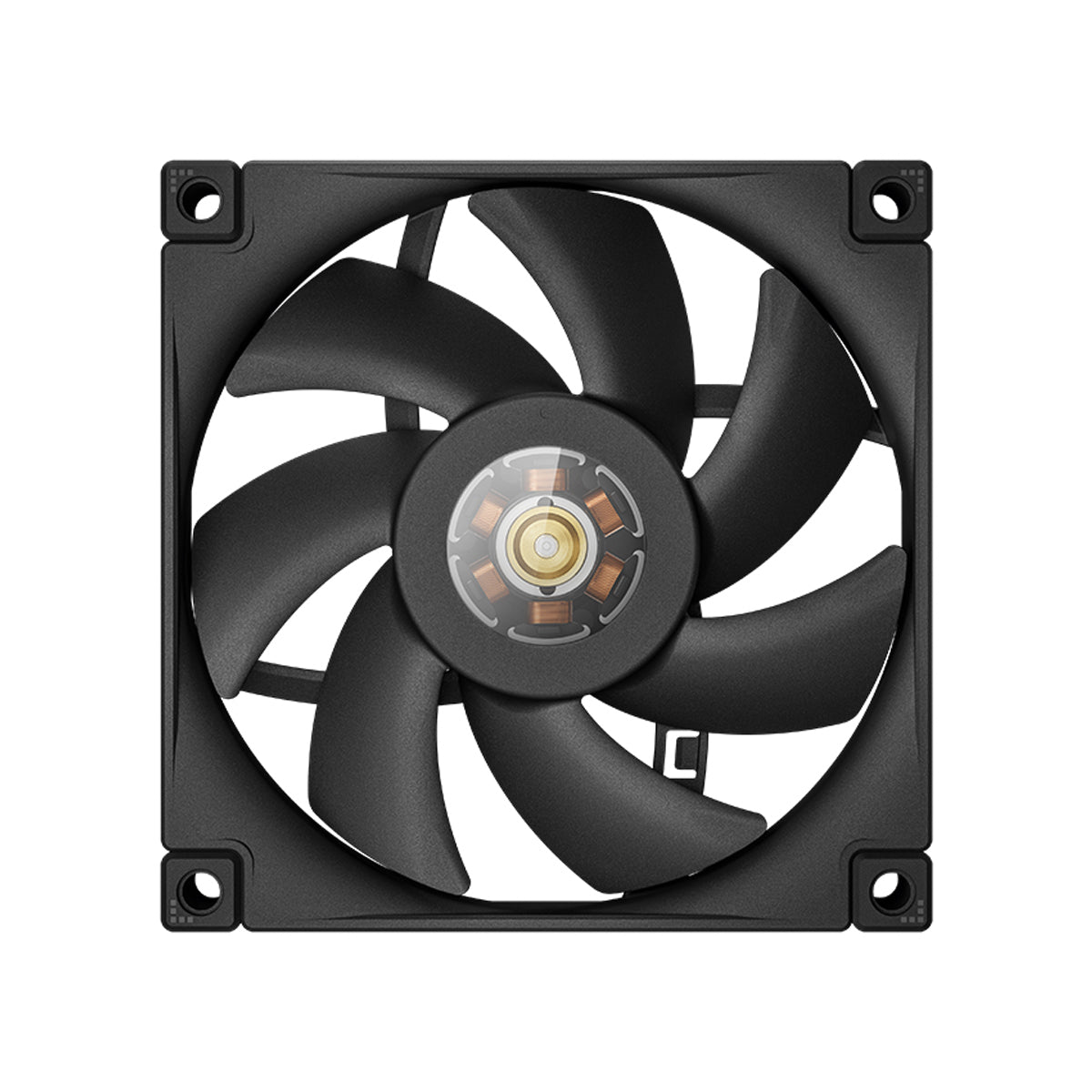 DeepCool FT9 Slim High-Performance 92mm Thin-Profile PWM Fan (Black)
