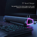 V8 RGB Bluetooth Sound Bar Speaker (Black)