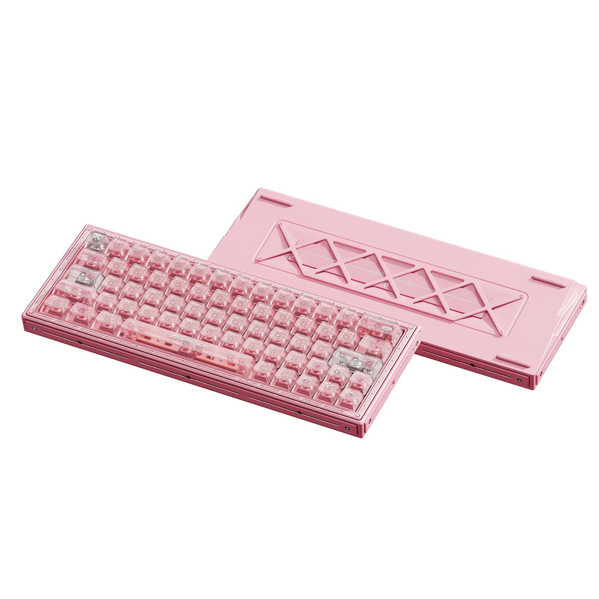 WLMouse HUAN63 HE Magnesium Alloys Keyboard (Pink) 
