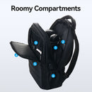 Vention Water-Repellent Laptop Backpack with USB & Lock Equipped - 20L (Black) (KRKB0)