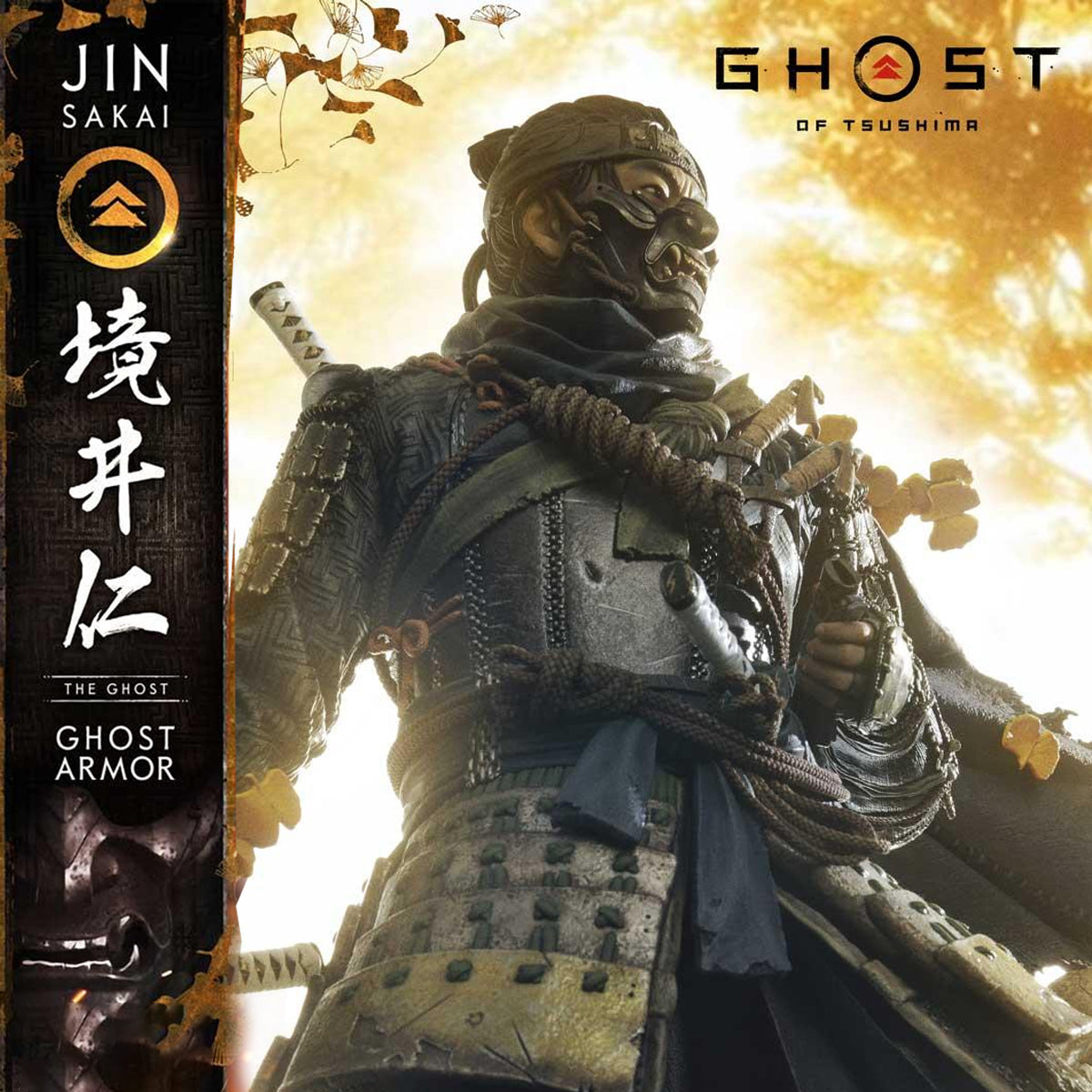 Ultimate Premium Masterline Ghost of Tsushima Jin Sakai, The Ghost - Ghost Armor (Deluxe Version)