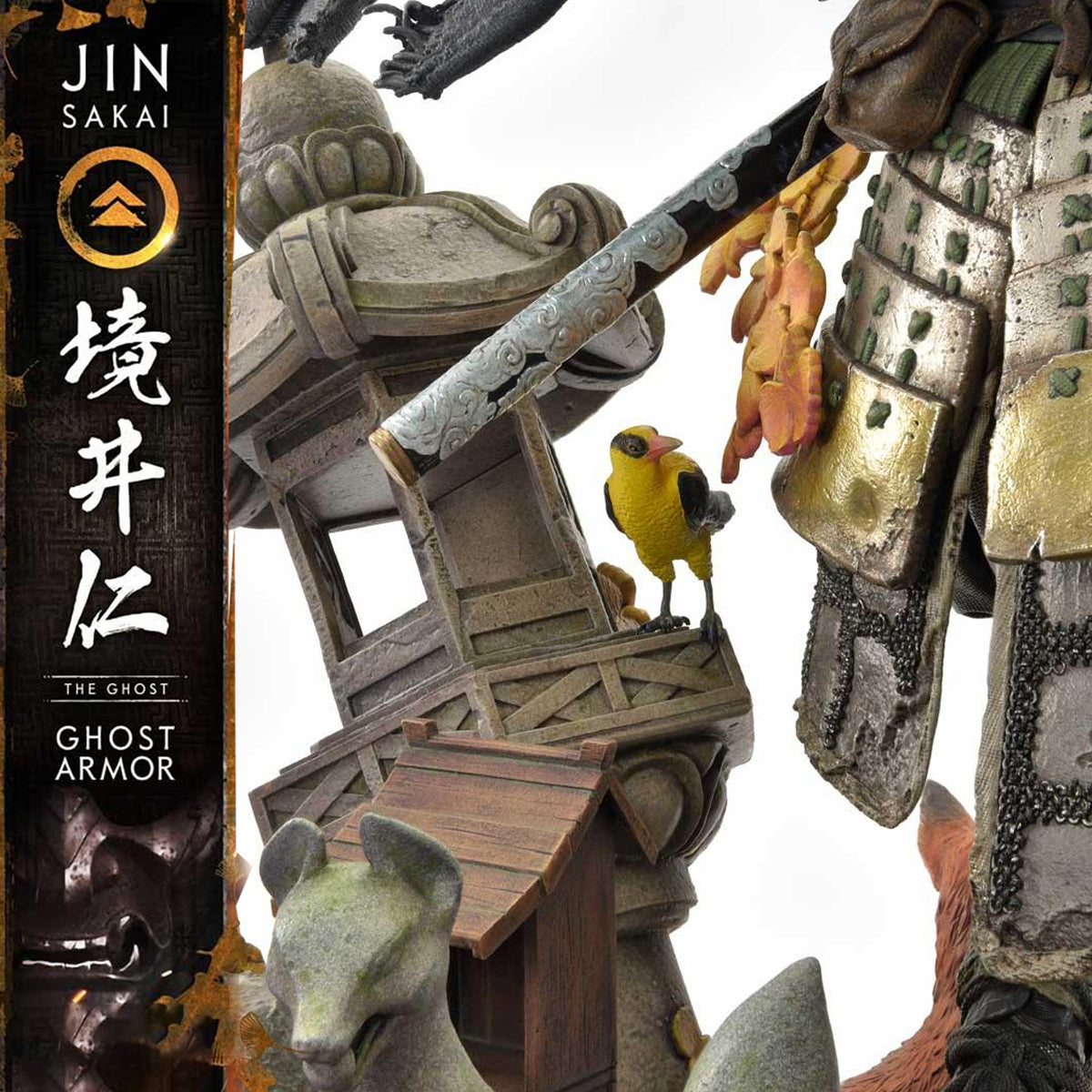 Ultimate Premium Masterline Ghost of Tsushima Jin Sakai, The Ghost - Ghost Armor (Deluxe Version)