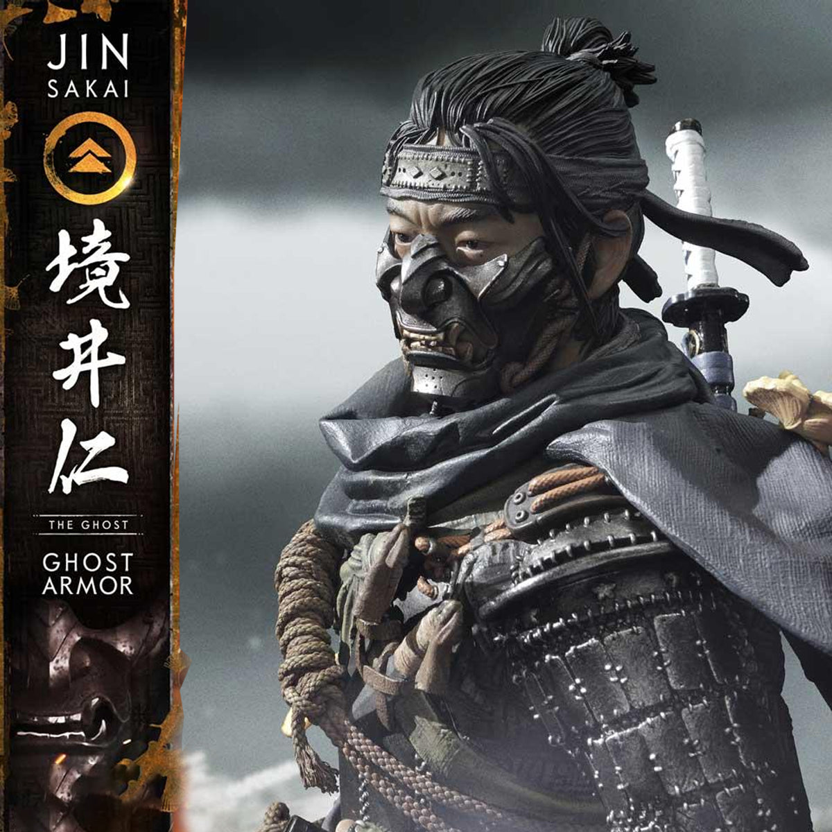 Ultimate Premium Masterline Ghost of Tsushima Jin Sakai, The Ghost - Ghost Armor (Deluxe Version)