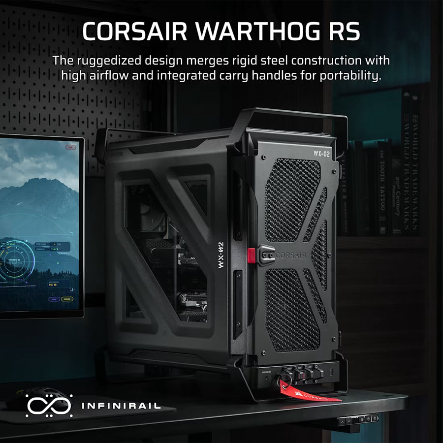 Corsair WARTHOG RS Airflow Mid-Tower Tempered Glass PC Case