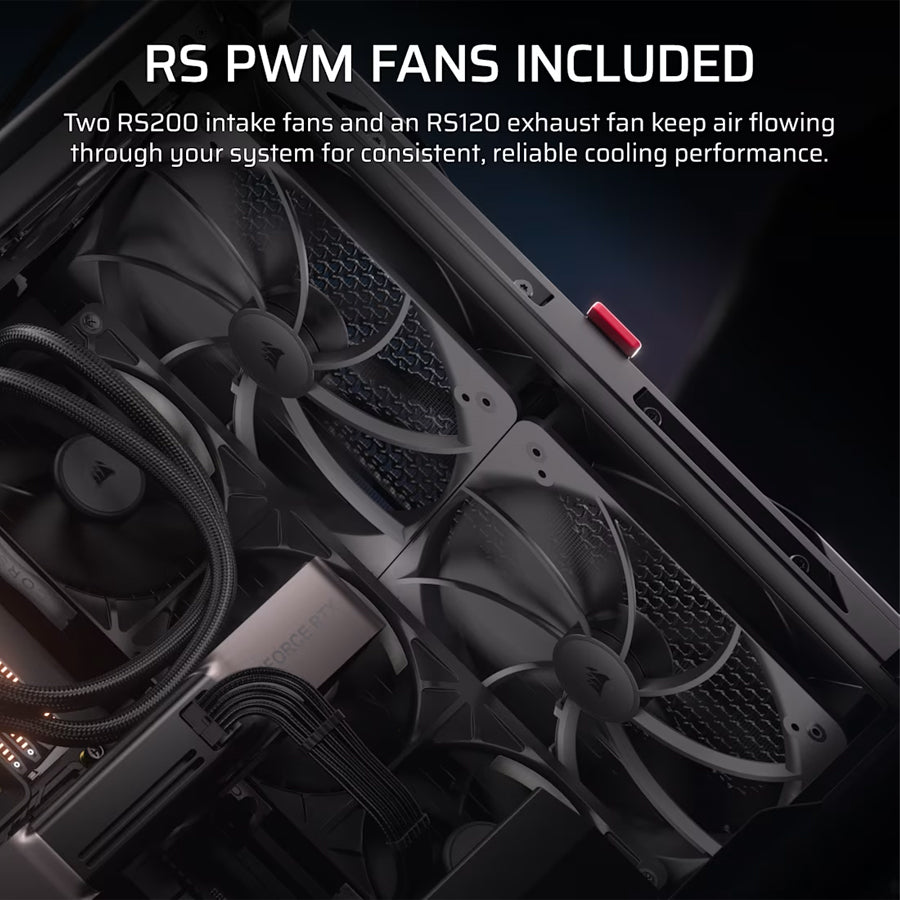 Corsair WARTHOG RS Airflow Mid-Tower Tempered Glass PC Case