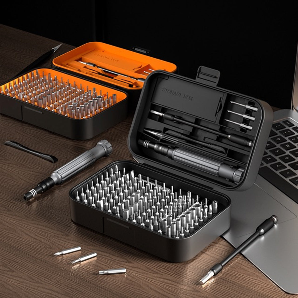 UF Tools 150-in-1 Multi-Functional Precision Screwdriver Set (w/ Aluminum Alloy Handle) (UF-840150)
