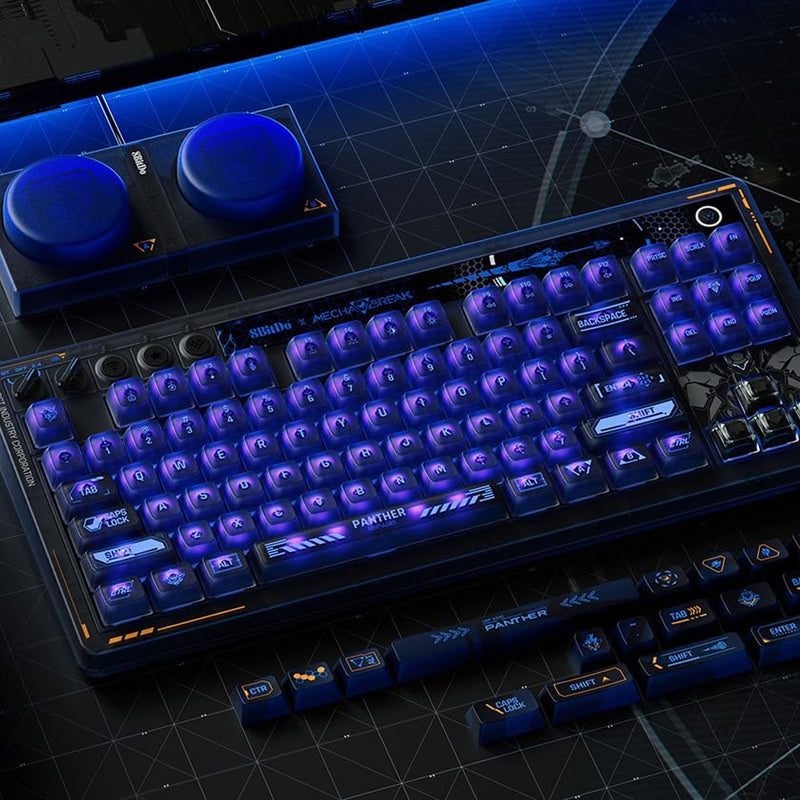 8Bitdo Retro 87 Mechanical Keyboard Mecha Break Panther Edition (85HD)