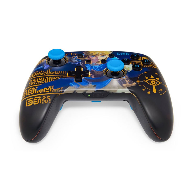 PowerA Lumectra Enhanced Wireless Controller For Nintendo Switch (Zelda Wake Up link)