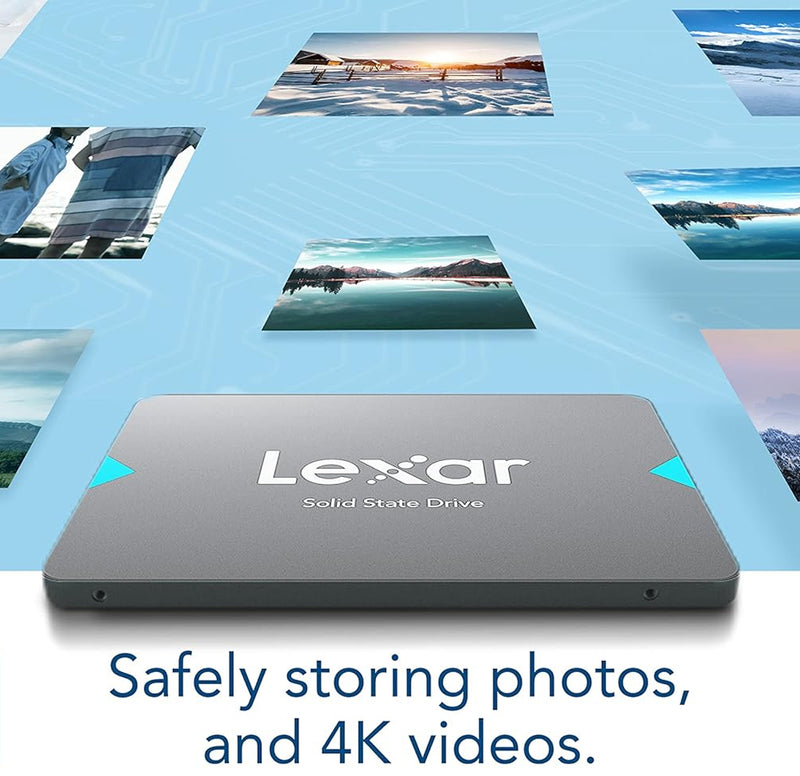 Lexar NQ100 2TB 2.5 SATA III 6Gb/s 550MB/s Read SSD