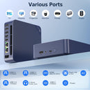 Beelink EQ14-D4 Intel Twin Lake N150 16GB RAM 500GB SSD Windows 11 Home Mini PC (Navy Blue)