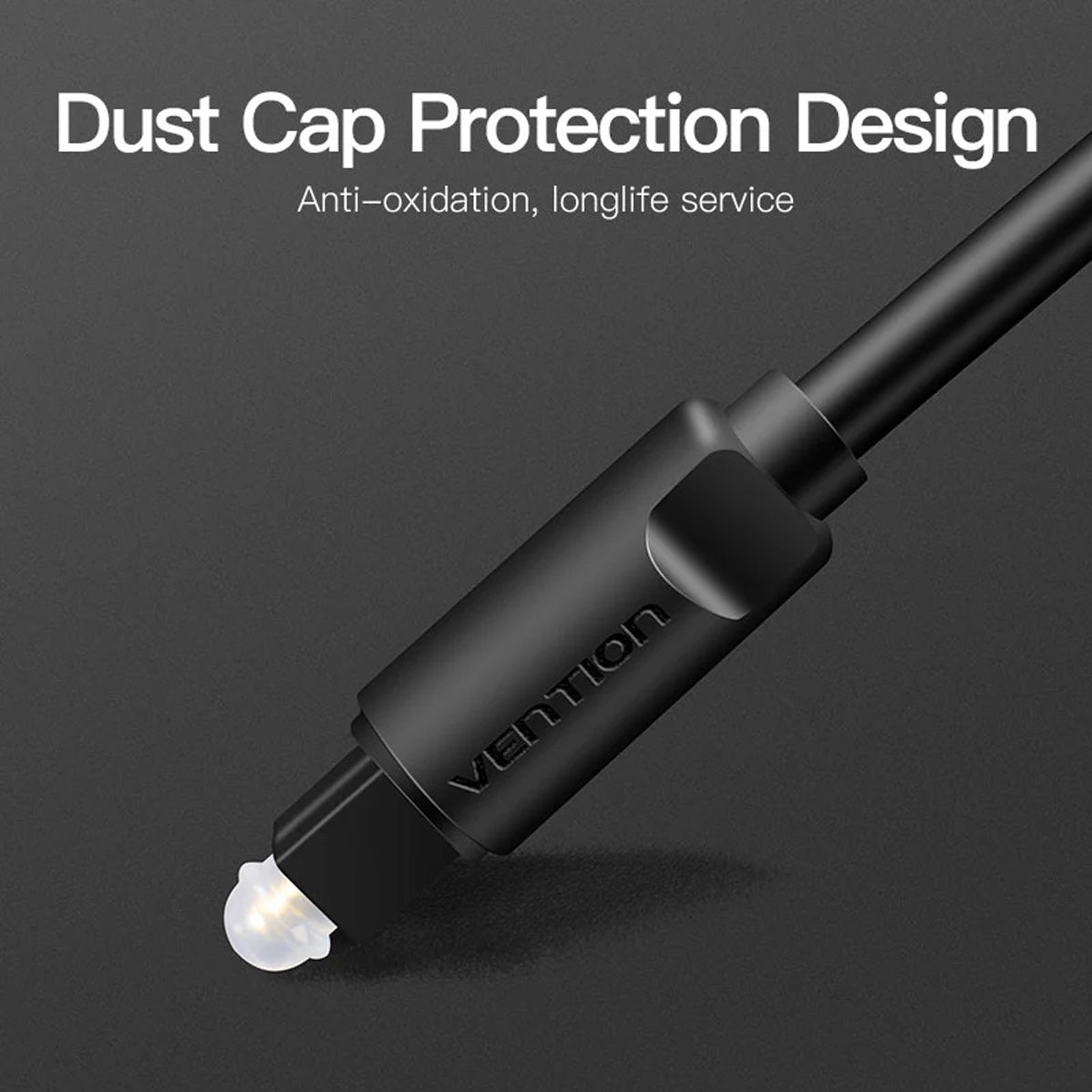 Vention Optical Fiber Audio Cable - (1.5M, 3M, 5M)  (BAEBG, BAEBI, BAEBJ)