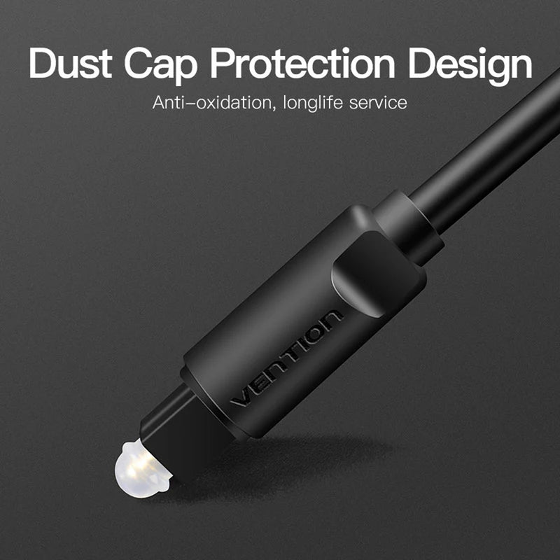 Vention Optical Fiber Audio Cable - (1.5M, 3M, 5M)  (BAEBG, BAEBI, BAEBJ)