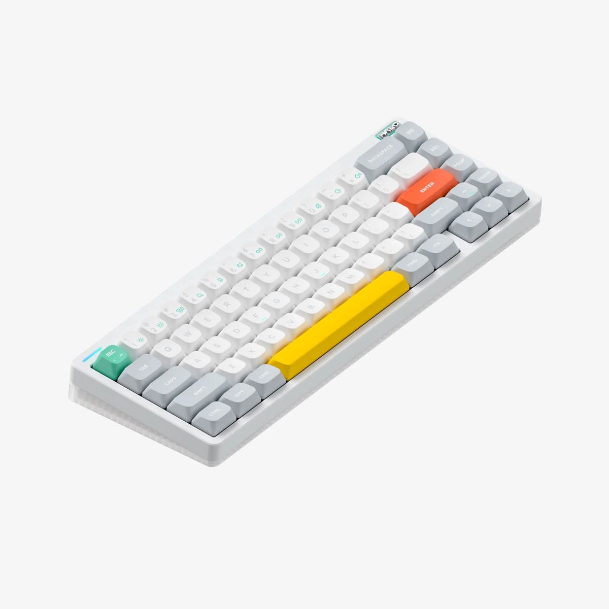 NuPhy Halo65 V2-IO High-Profile Wireless Mechanical Keyboard - Ionic White (Blush Max Switch)
