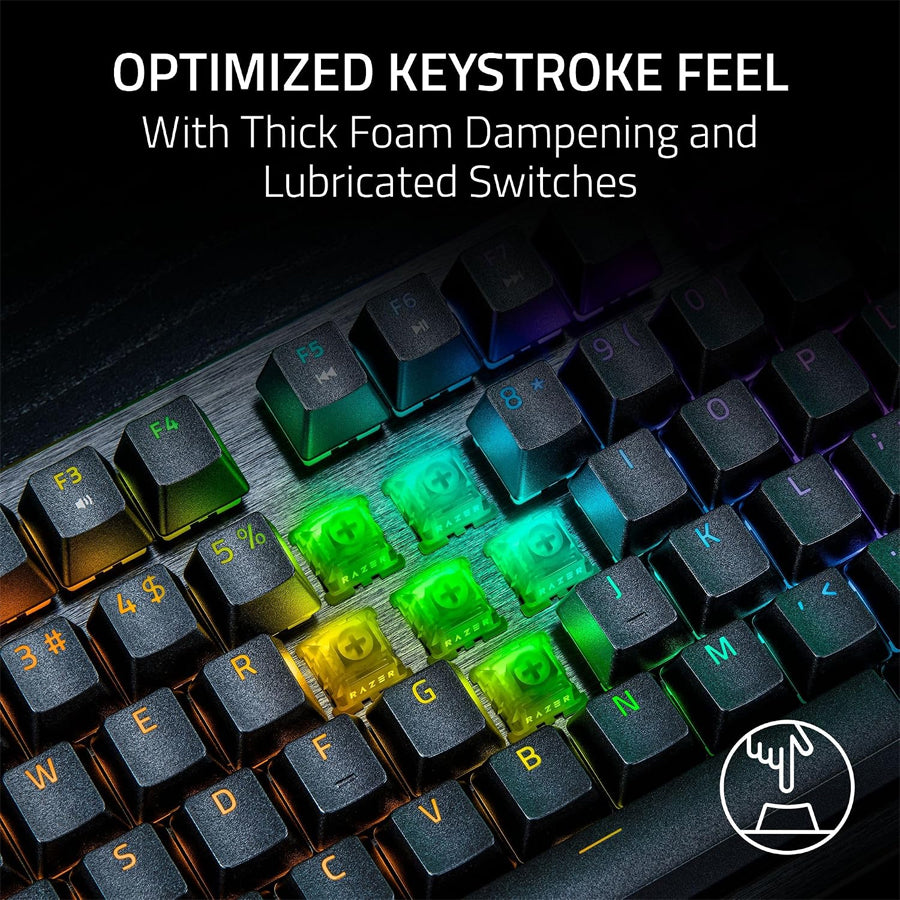 Razer Huntsman V3 HE Magnetic Tenkeyless 8KHz - Hall Effect Magnetic Esports Keyboard
