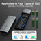 Vention 2.5 Inch SATA Hard Drive Enclosure - USB 3.0 Micro-B (KPAB0)