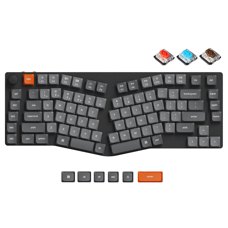 Keychron K15 Max QMK RGB Hot-Swappable 75% Alice Wireless Custom Mechanical Keyboard
