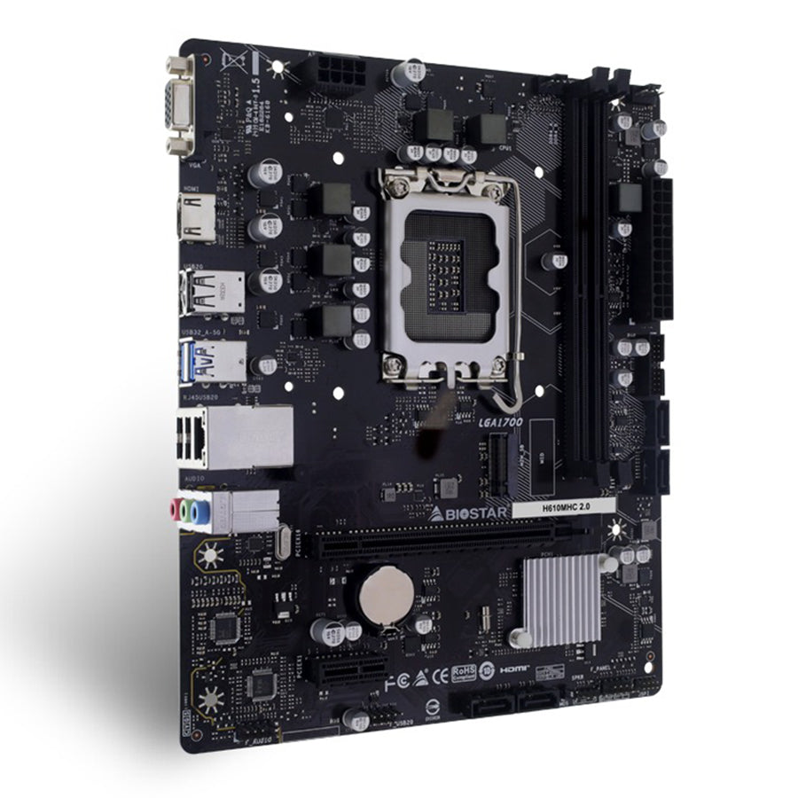 Biostar H610MHC 2.0 DDR4 Intel Motherboard