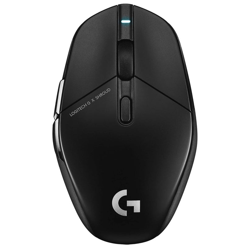 Logitech G303 Shroud Edition Lightspeed Hero 25K Wireless Gaming Mouse (Black)