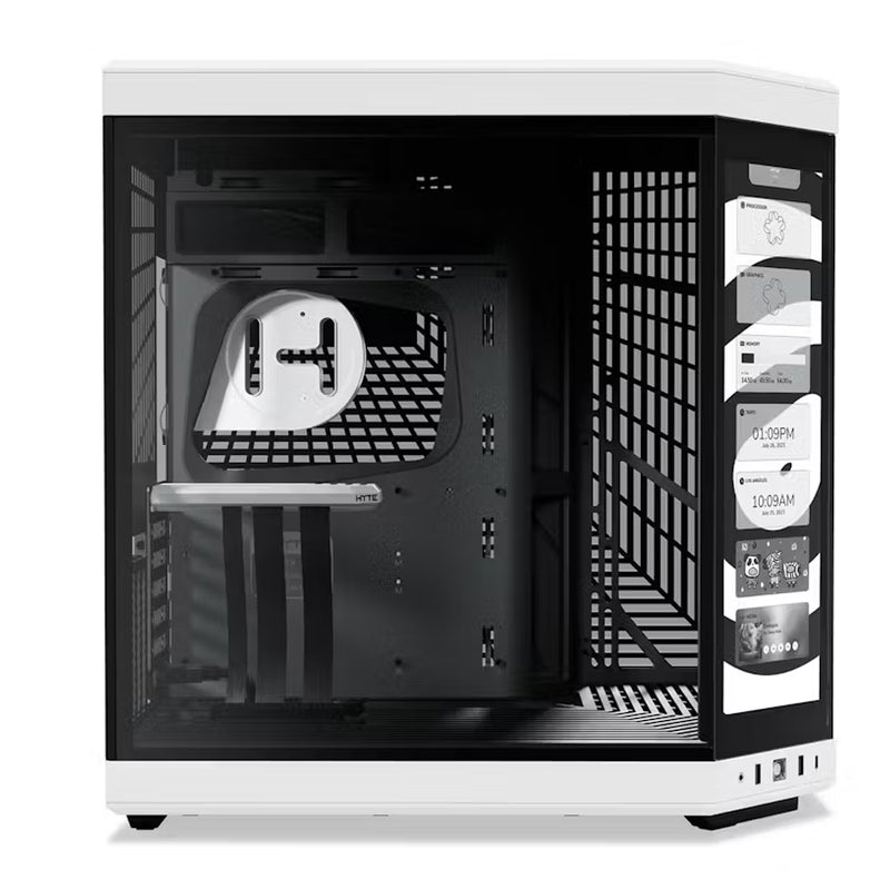 Hyte Y70 Touch LCD Dual Chamber Mid-Tower ATX Modern Aesthetic Case | DataBlitz