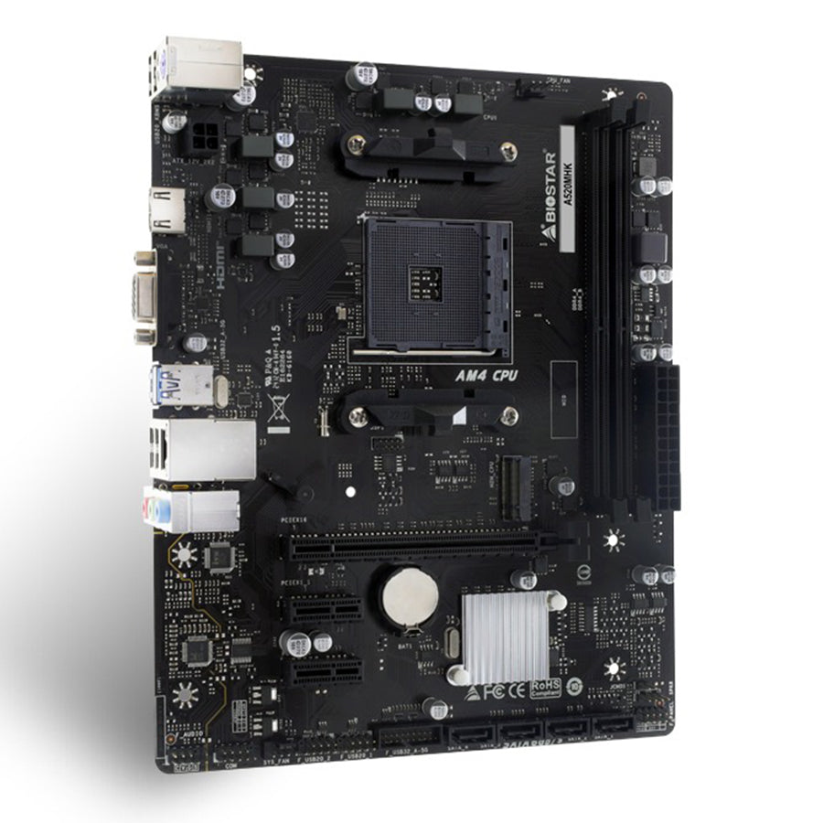 Biostar A520MHK DDR4 AMD Motherboard