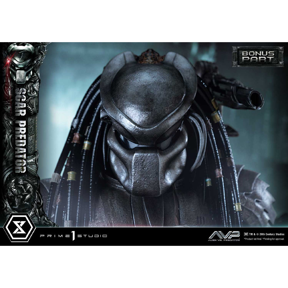 Prime 1 Studio Museum Masterline Alien vs. Predator (Film) Scar Predator DX Bonus Version (MMPR-04DXS)