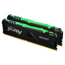 Kingston Fury Beast 32GB (16GBX2) RGB DDR4 3600MHZ (KF436C18BBAK2/32)