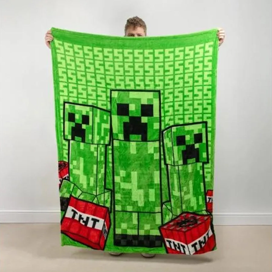 Paladone Minecraft Creeper Cushion Blanket (PP13660MCF)