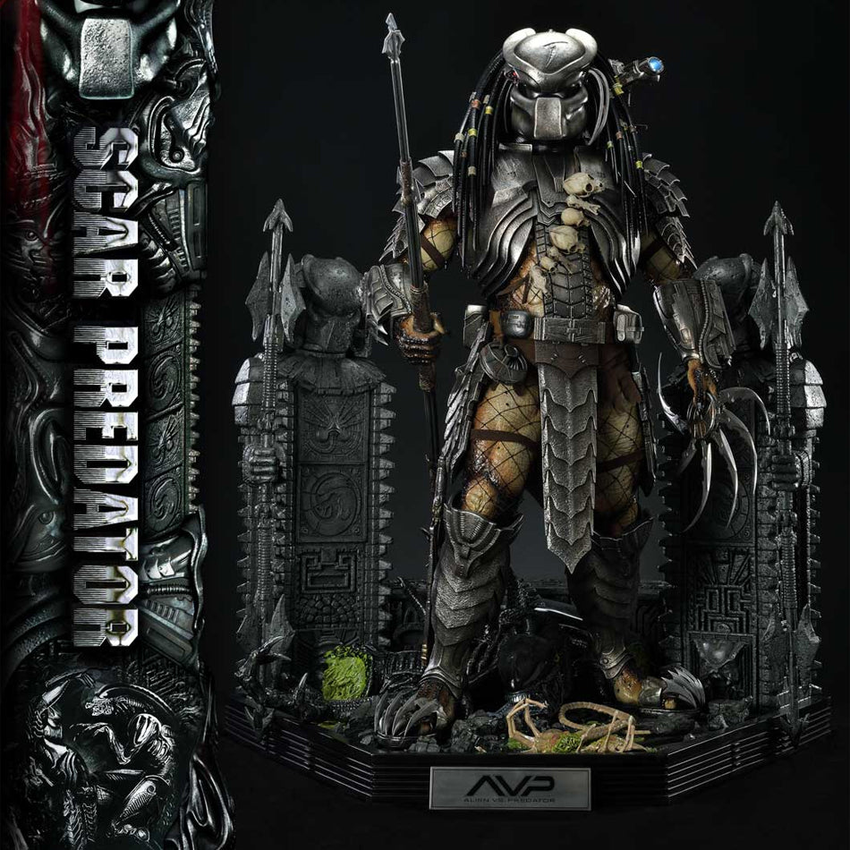 Prime 1 Studio Museum Masterline Alien vs. Predator (Film) Scar Predator DX Bonus Version (MMPR-04DXS)