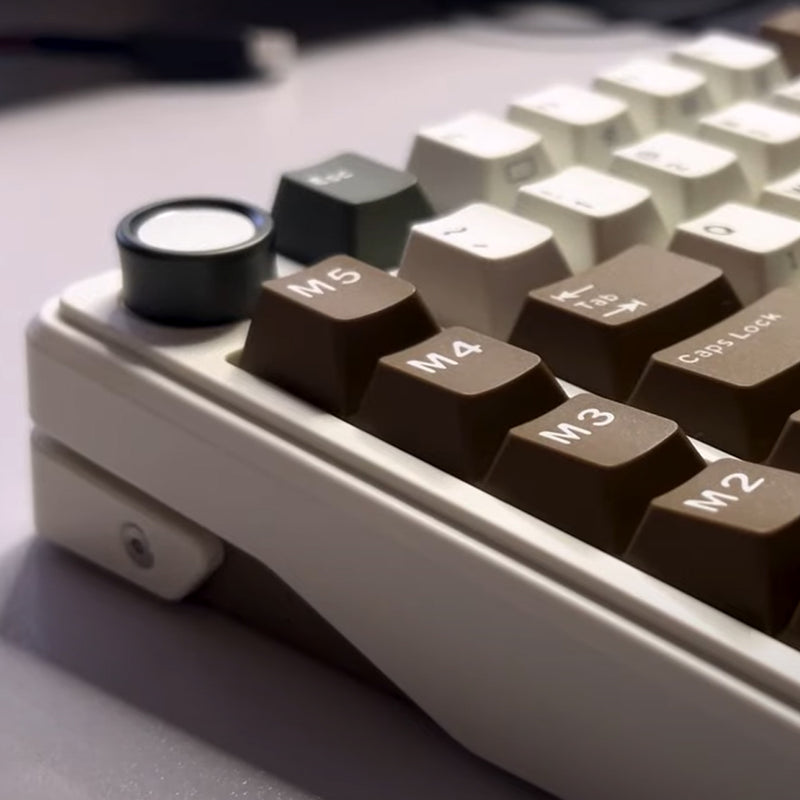 Royal Kludge RK L75 Tri-Mode RGB 85 Keys Hot-Swappable Mechanical Keyboard Palm Green