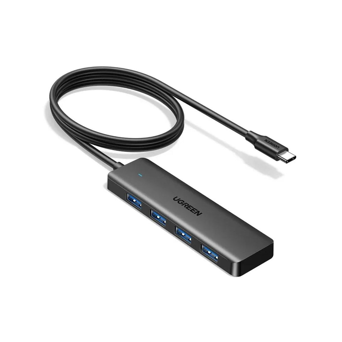 Ugreen 4-Port USB-A 3.2 Gen 1 Hub - (Black)