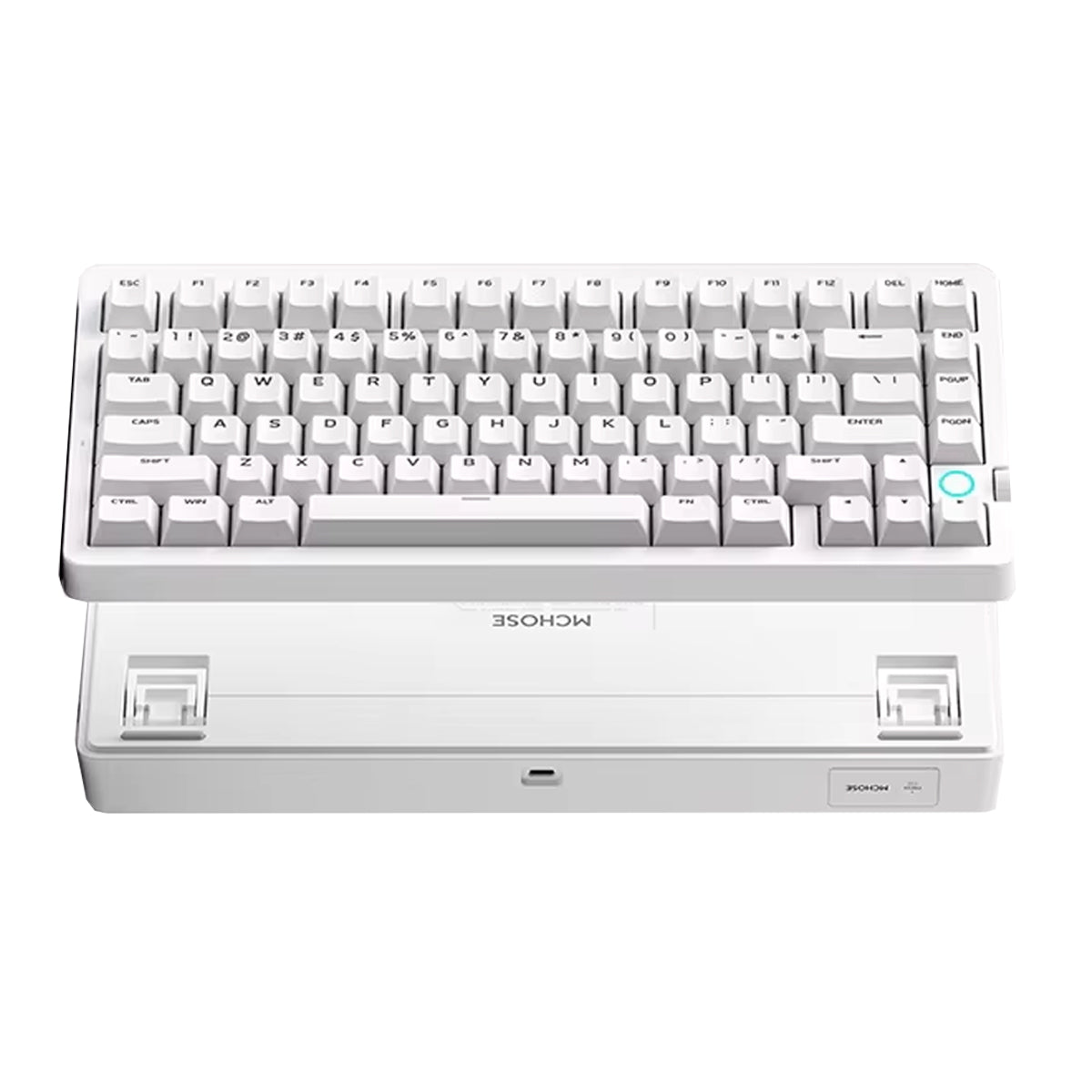 MCHOSE G75 V2 RGB Tri-Mode Hot-Swappable Mechanical Keyboard