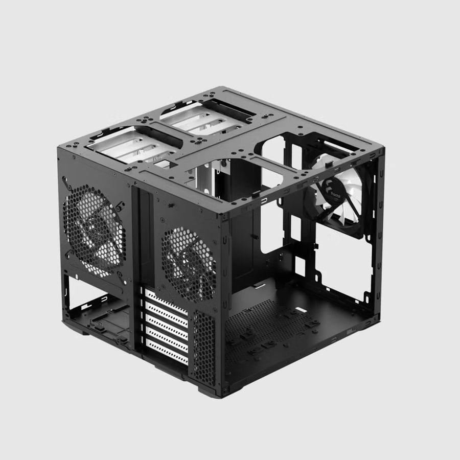 Fractal Design Node 804 Computer Case (Black) (FD-CA-NODE-804-BL-W)