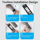 Vention M.2 NVMe SSD Enclosure - USB 3.1 Gen 2-C Gray Aluminum Alloy Type (KPGH0)