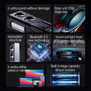 Niye V28 Bluetooth Desktop RGB Soundbar with Alarm Clock