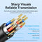 Vention VGA to HDMI Converter with Female Micro USB & Audio Port - 0.15M (ACNBB)