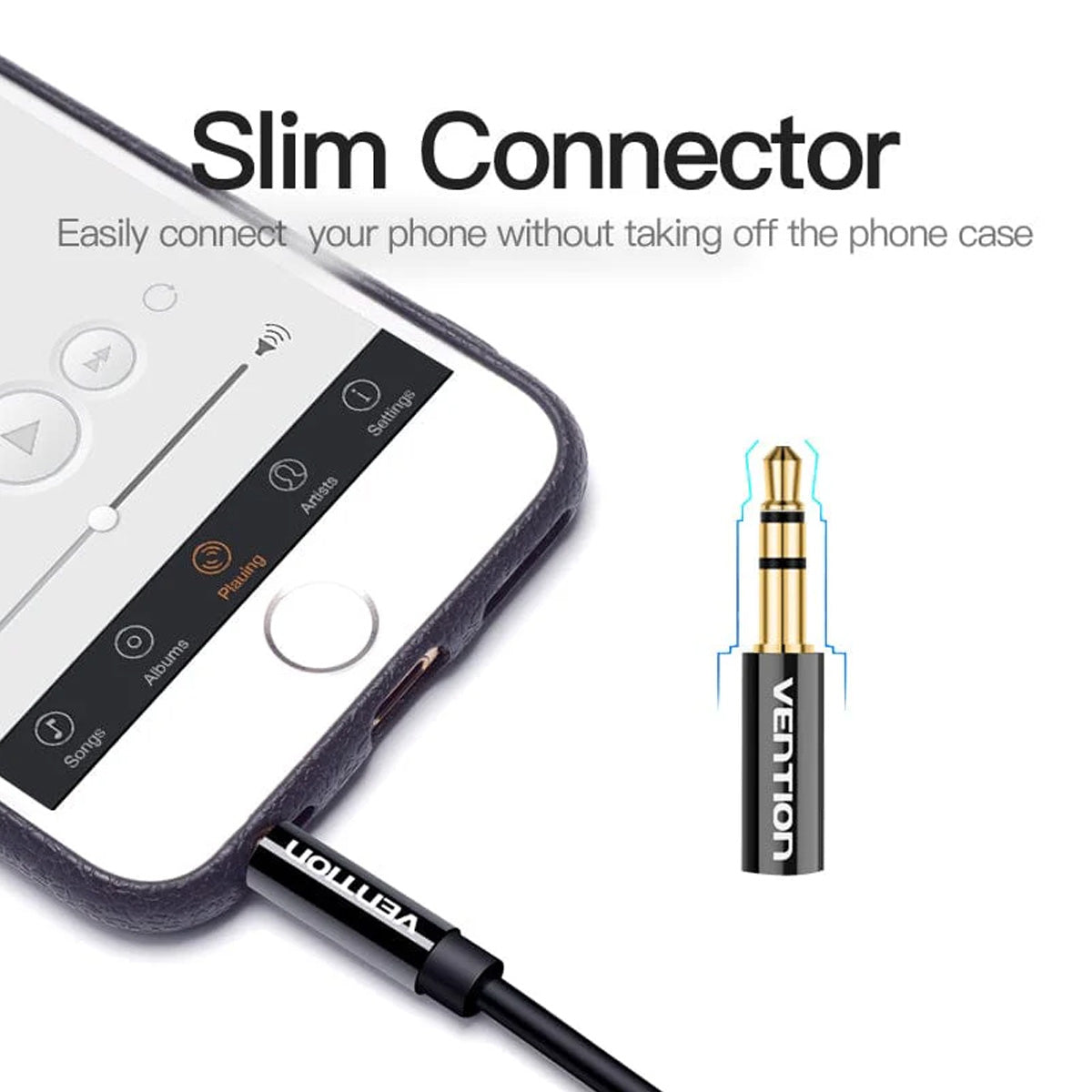 Vention 3.5mm Male to 2 x 3.5mm Female Stereo Splitter Cable (BBSBY)