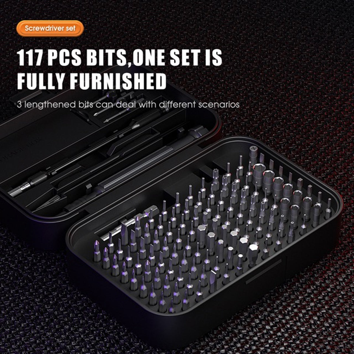UF Tools 150-in-1 Multi-Functional Precision Screwdriver Set (w/ Aluminum Alloy Handle) (UF-840150)