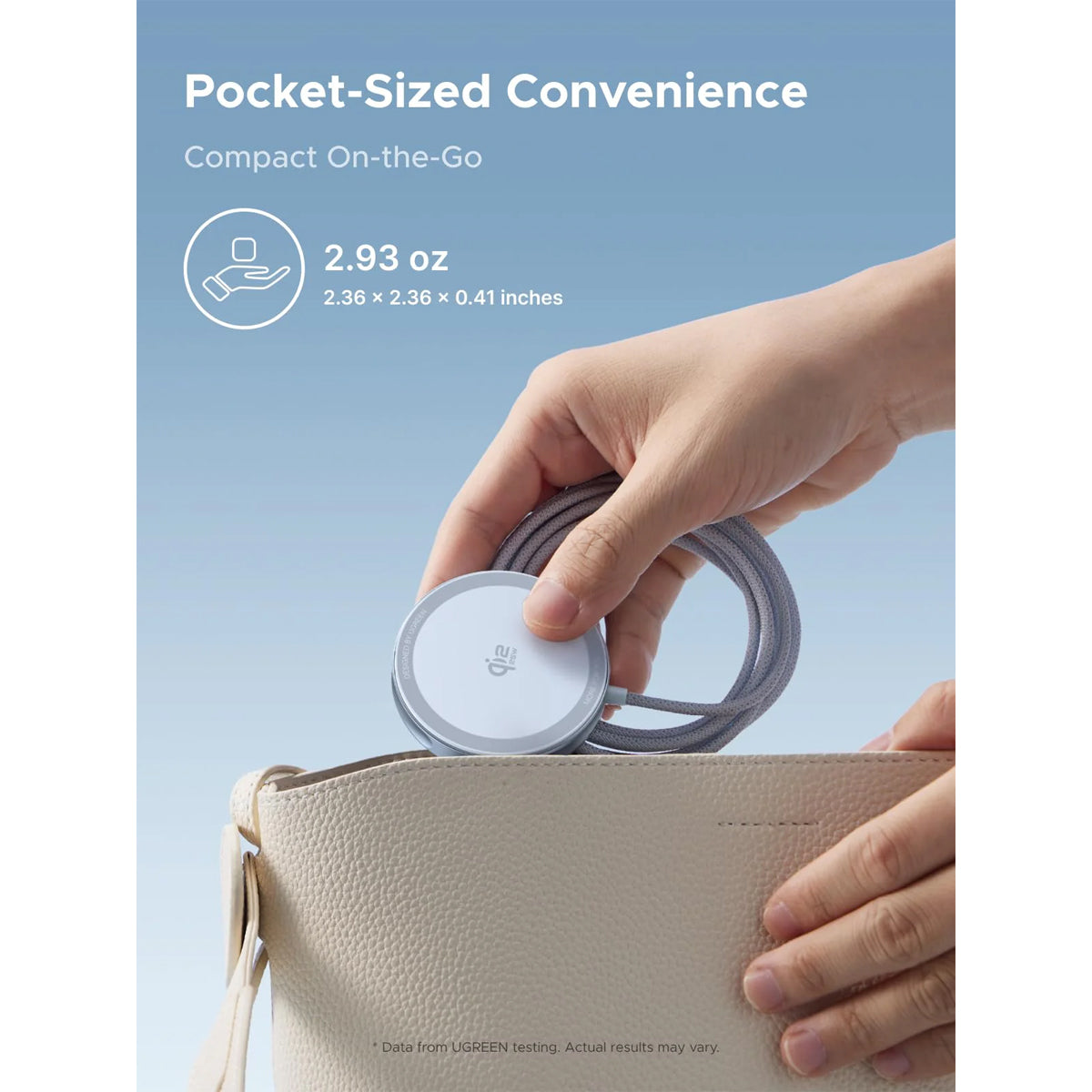 Ugreen MagFlow Qi2 25W Magnetic Wireless Charger
