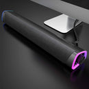 V8 RGB Bluetooth Sound Bar Speaker (Black)