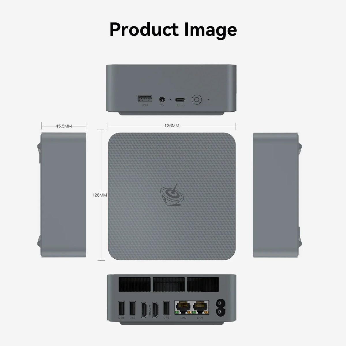 Beelink EQR6-LP AMD Ryzen 7 6800U Processor (24GB RAM+500GB SSD | 32GB RAM+1TB SSD) Windows 11 Pro