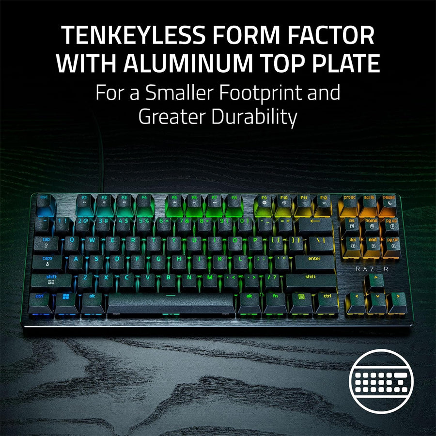 Razer Huntsman V3 HE Magnetic Tenkeyless 8KHz - Hall Effect Magnetic Esports Keyboard