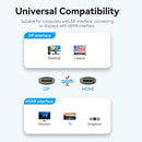 Vention DisplayPort to HDMI Cable - 1.8M, 3M, 5M (HFOBAC, HFOBI, HFOBJ)