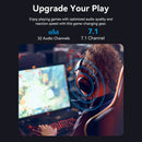 Vention Cotton Braided 8K DisplayPort Male to HDMI Male Cable - Black Zinc Alloy Type 1.8M (HFPBAC)